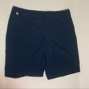 Liz Claiborne Golf Jackie Shorts Navy Blue 16